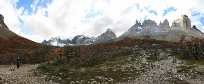 Chili Patagonie Torres del Paine Vallée del Francés Ekla